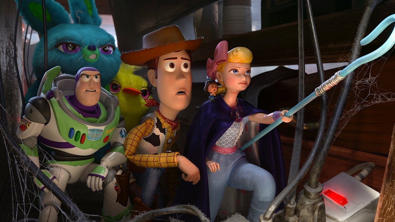 Os personagens principais de Toy Story 4.