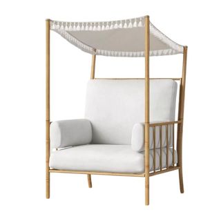 Calla Canopy Patio Accent Chair 