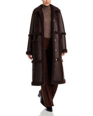 Patrice Faux Shearling Coat