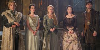 Some of the main cast of Reign.