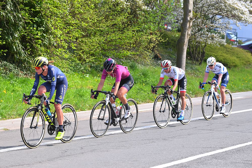 Annemiek Van Vleuten, Elisa Longo Borghini, Katarzyna Niewiadoma and Anna Van Der Breggen