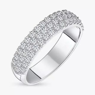 John Lewis diamante ring