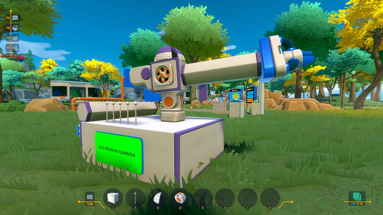 Plasma sandbox building sim