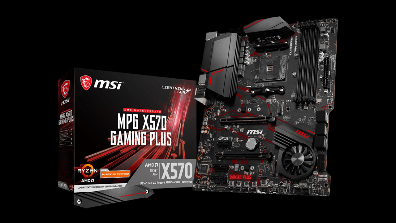 AMD AM4, PCIe 4.0, DDR4, SATA 6 Gb//s, M.2, USB 3.2 Gen 2, HDMI, ATX MSI MPG X570 GAMING PLUS Scheda madre