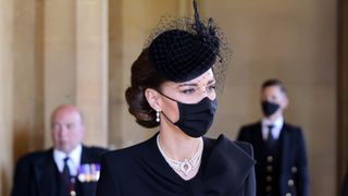 Kate Middleton at Prince Philip's funeral