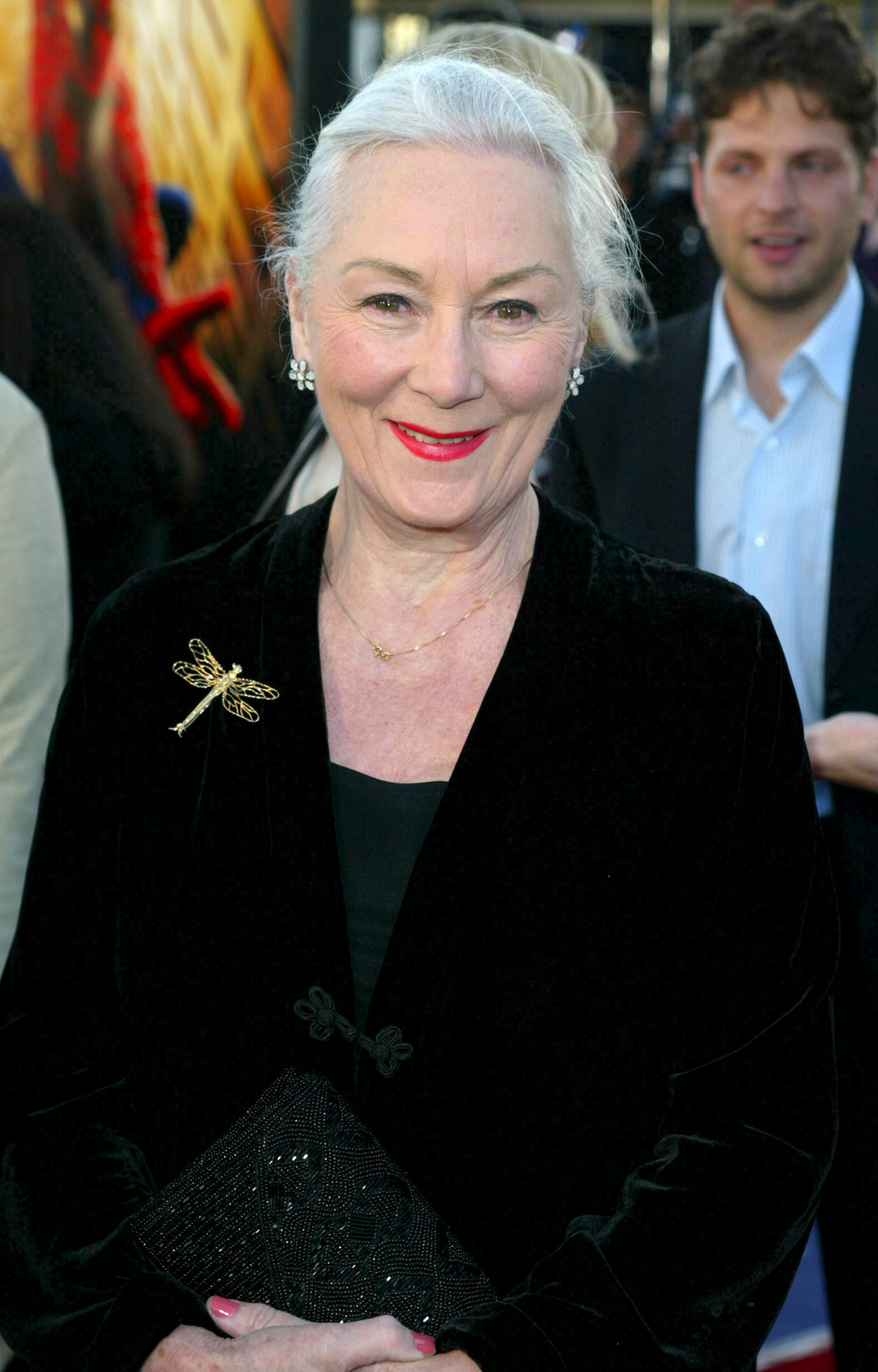 Rosemary Harris attends the premiere of Spider-man