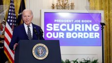 President Joe Biden unveils executive orders on asylum