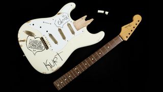 Julien's Live is auctioning two Cobain guitars