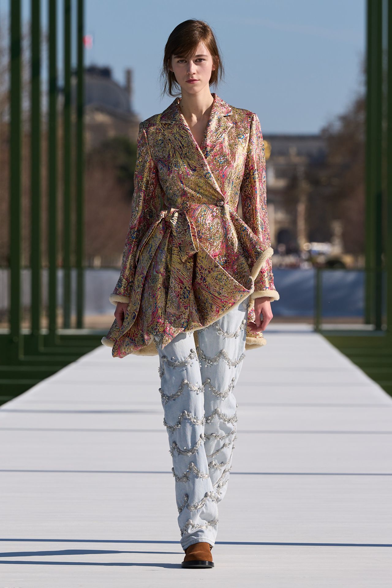 models on the Dior Fall 2026 runway at Paris Fashion Week