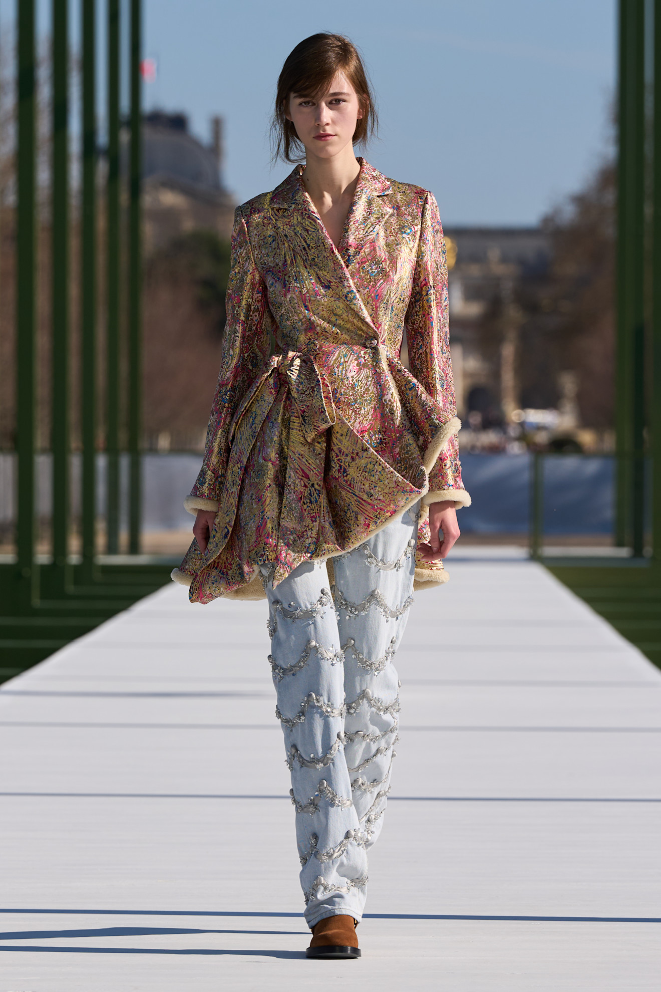 models on the Dior Fall 2026 runway at Paris Fashion Week