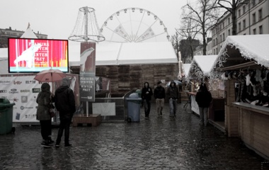 DAZZLING CHRISTMAS LED WALLS IN BRUSSELS