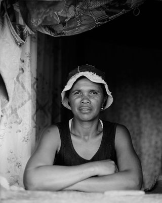 Portrait of Noely Rasoaniradana, a farmer in Madagascar, by Elena Heatherwick commissioned by WaterAid