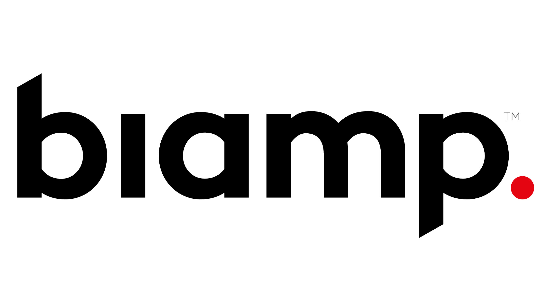 The biamp logo. 