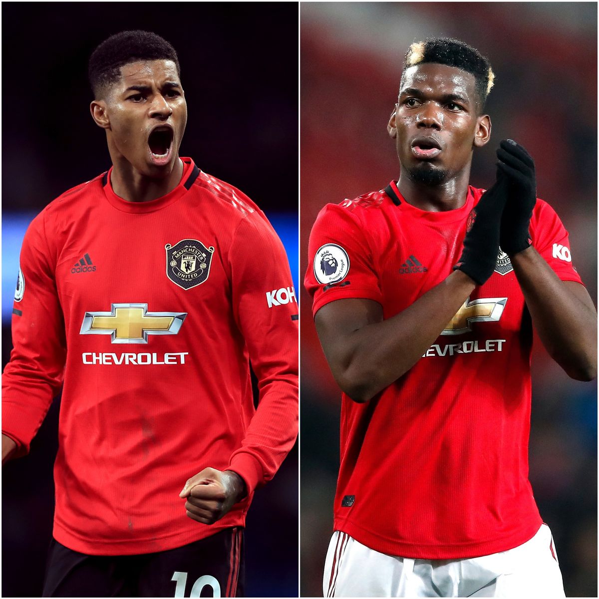 Rashford Pogba