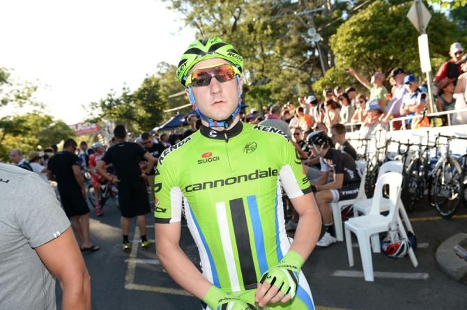 Elia Viviani (Cannondale) finished ninth
