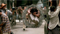 Ong Bak - Barbed wired parkour
