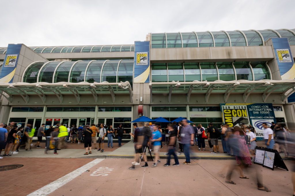 A view of the atmosphere at the 2022 Comic-Con International on July 20, 2022 in San Diego, California. (Photo by Emma McIntyre/Getty Images)