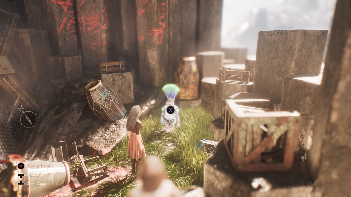 Expedition 33 lost Gestral by some crates
