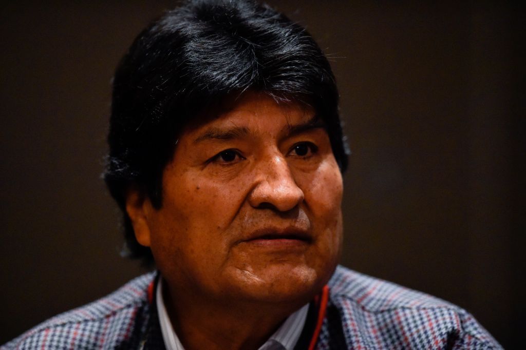 Evo Morales.