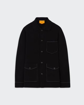 a black cashmere jacket 