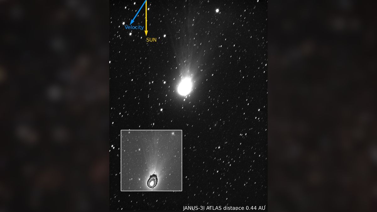 Interstellar comet 3I/ATLAS shines in new image | Space photo of the day for March 2, 2026
