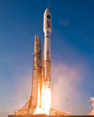 A United Launch Alliance Atlas 5 rocket is used to loft the Air Force’s X-37B missions. The robotic space plane supports space experimentation, risk reduction, and concept of operations development for long duration and reusable space vehicle technologies.