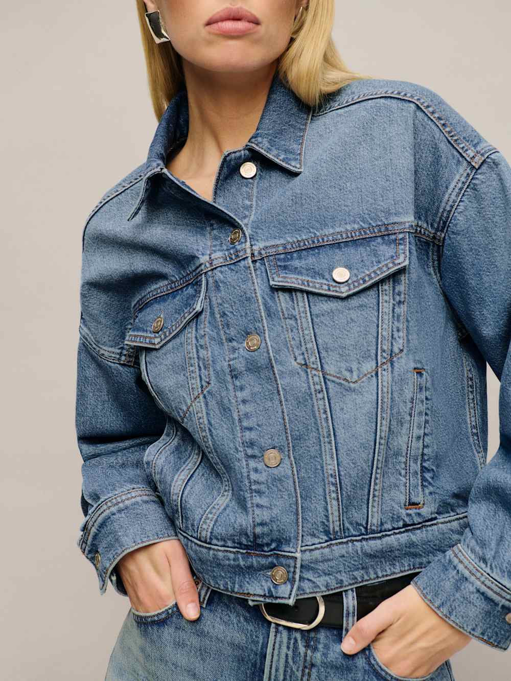 Rhodes Lived-In Denim Jacket