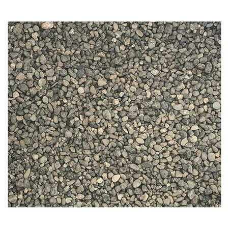 40 Lbs Grey Pea Gravel - Landscape Rocks - Drainage Rock - Gardening - Average Size 3/8 Inch - 1/4 Inch Stone
