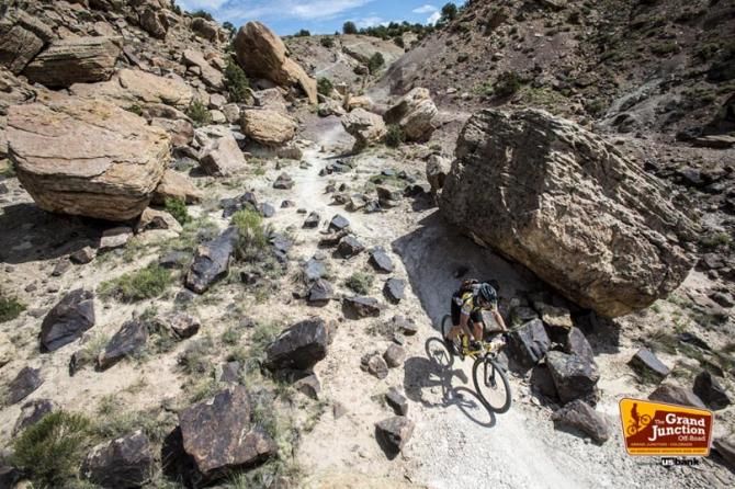 The racing terrain is quite spectacular