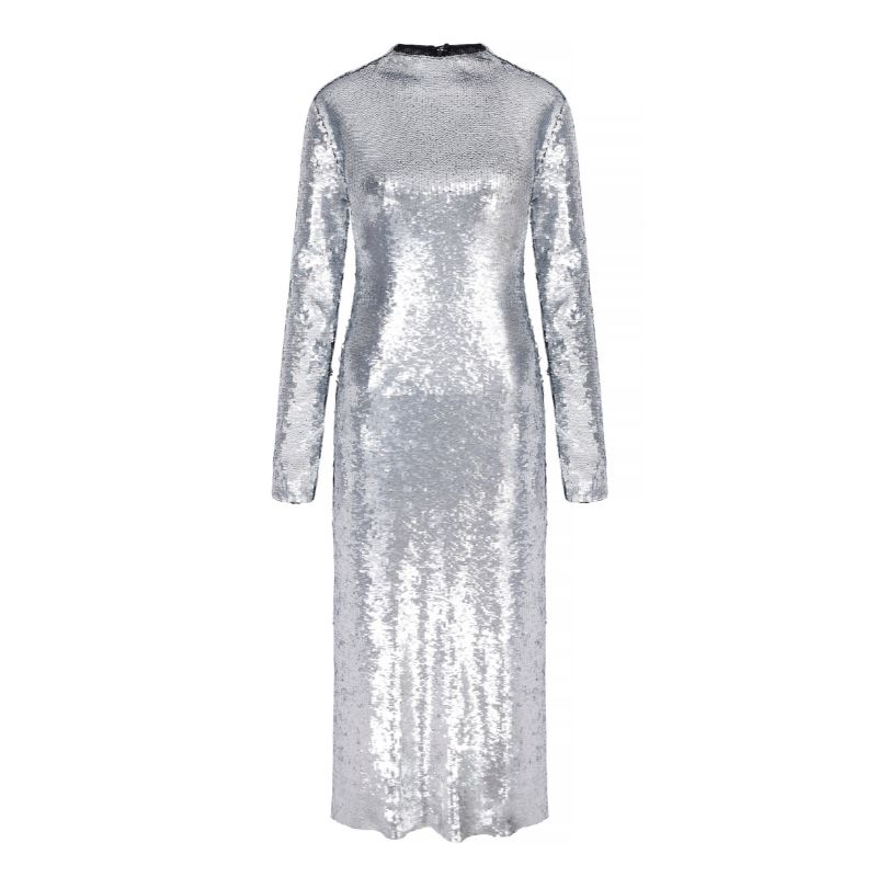 sequin midi dress
