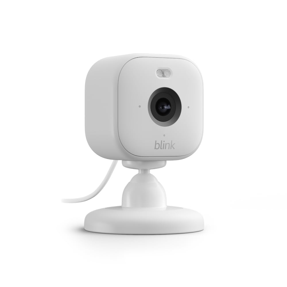 Blink Mini 2 &amp;mdash; Home Security &amp;amp; Pet Camera With Hd Video, Color Night View, Motion Detection, Two-Way Audio, and Built-In Spotlight &amp;mdash; 1 Camera (white)