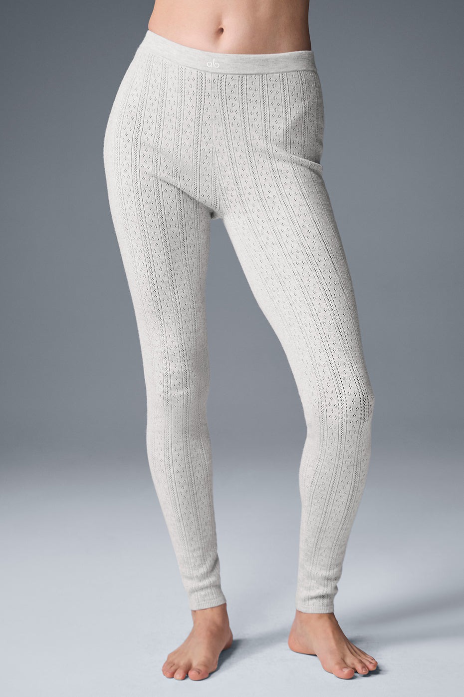 Alo, Pointelle Sweater High-Waist Be Mine Legging