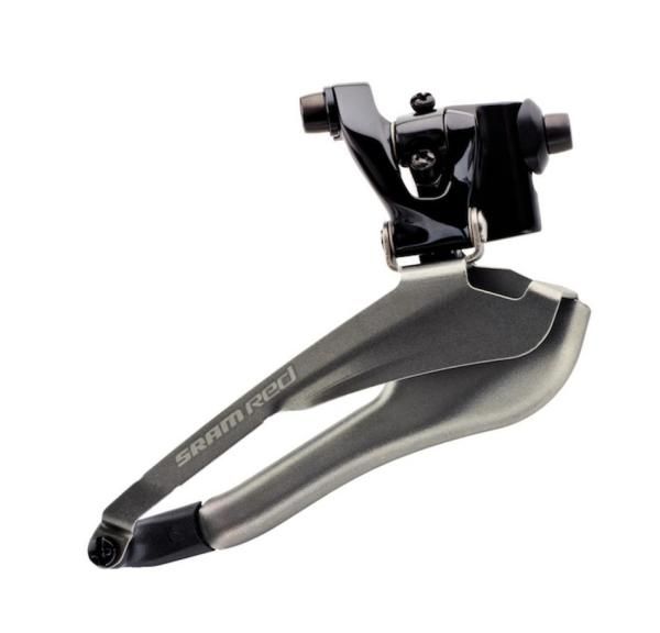 Black RED front derailleur.