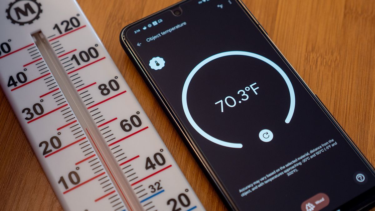 Google could make the Pixel 8 Pro’s thermometer a practical health feature