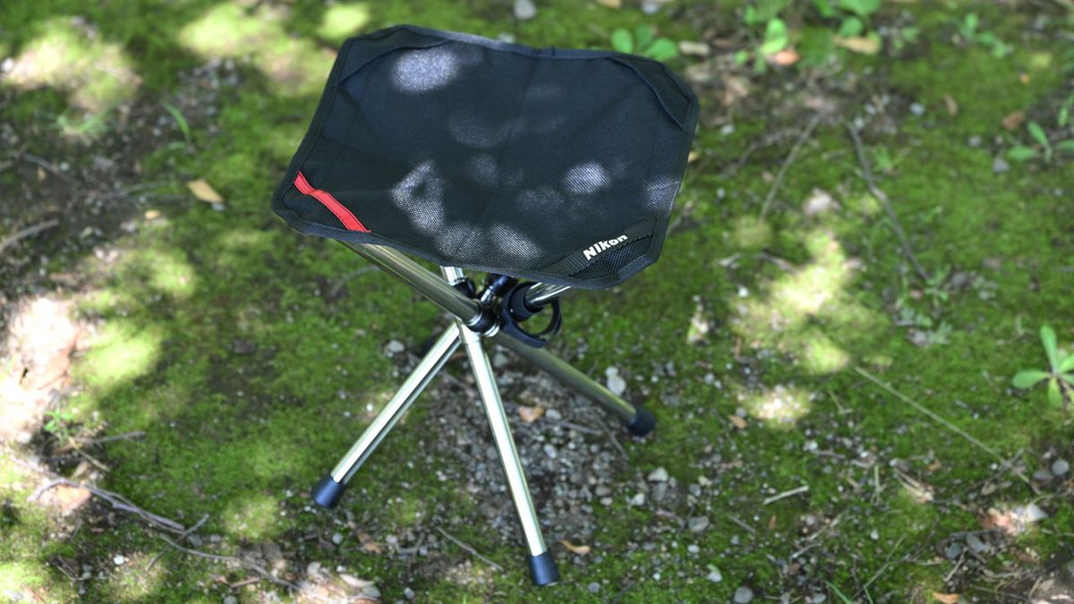 Nikon Direct lifestyle image of folding chair