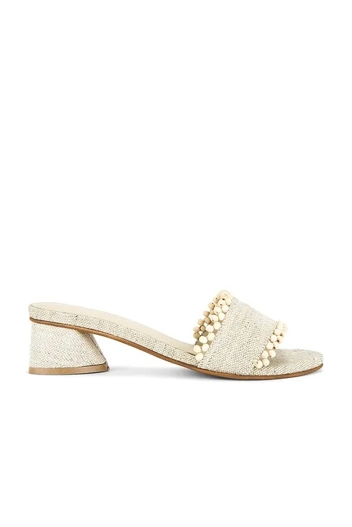 Kaanas, Cairo Asymmetric Linen Heel