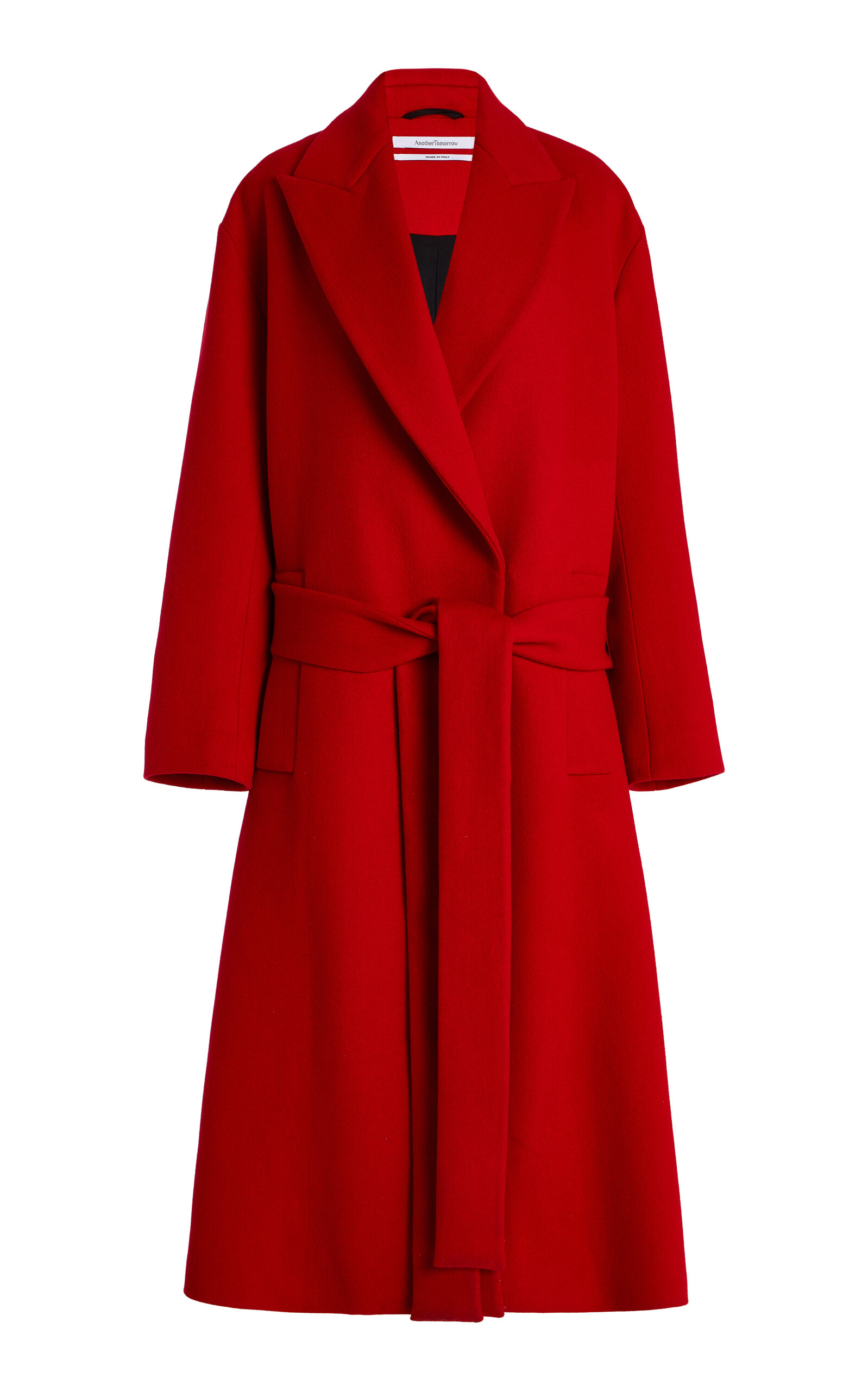 Wrapped Cashmere Coat