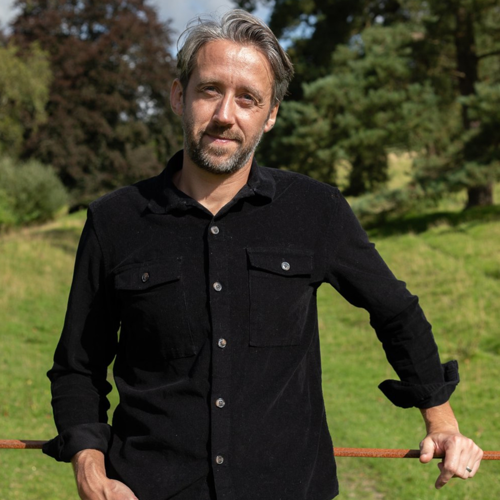 Robert Thrussell, landscape architect at Daniel Combes Garden Design expert headshot
