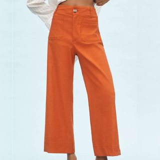 Anthropologie coral jeans