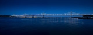 ‘The Bay Lights’ at Bay Bridge in San Francisco by Leo Villareal