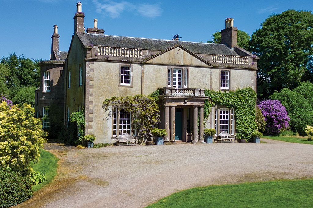 Properties for sale for around &pound;2 million - Keithock House, by Brechin, Angus.