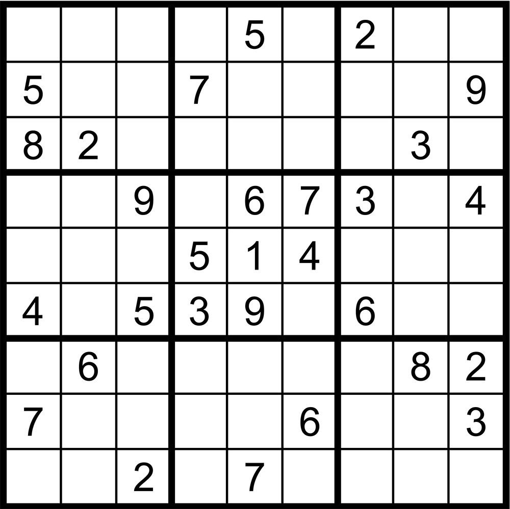 Sudoku puzzle