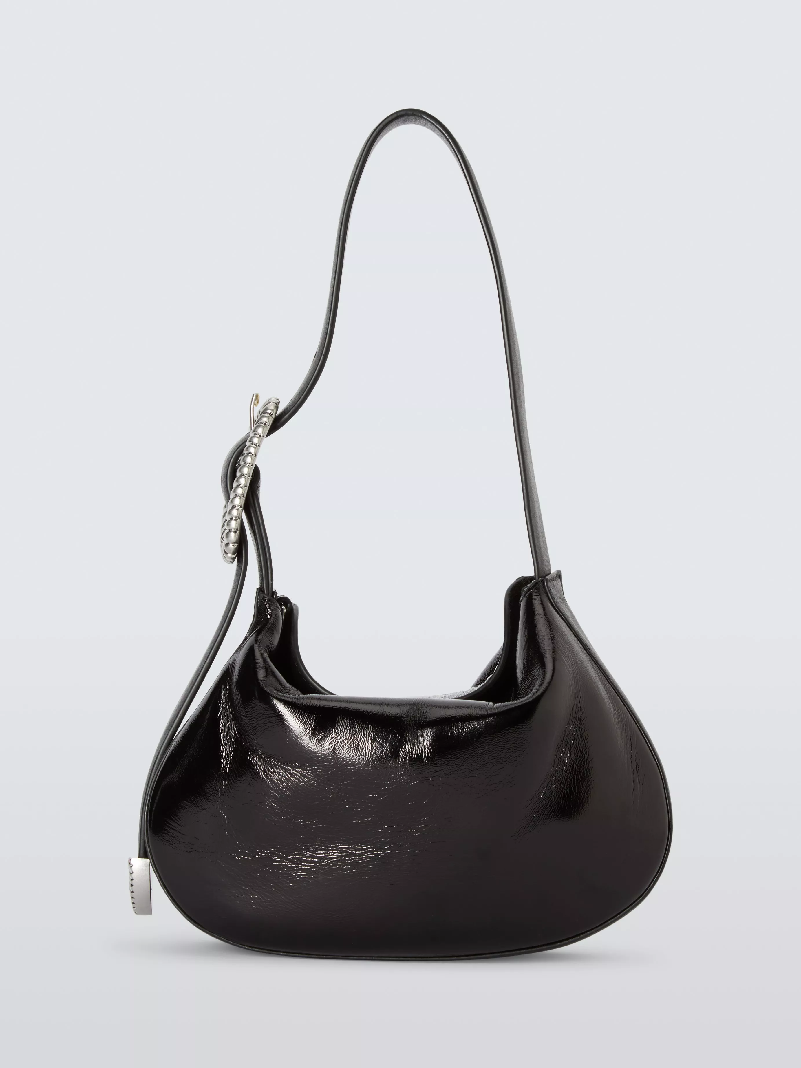 John Lewis X Rejina Pyo Leather Grab Bag, Black