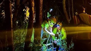 HVNP first responders prepare for the search and rescue in darkness