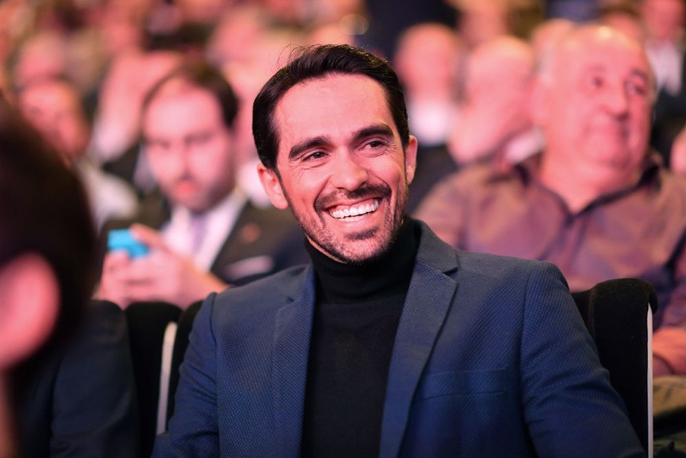 Alberto Contador was a guest at the 2019 Vuelta a Espana route presentation
