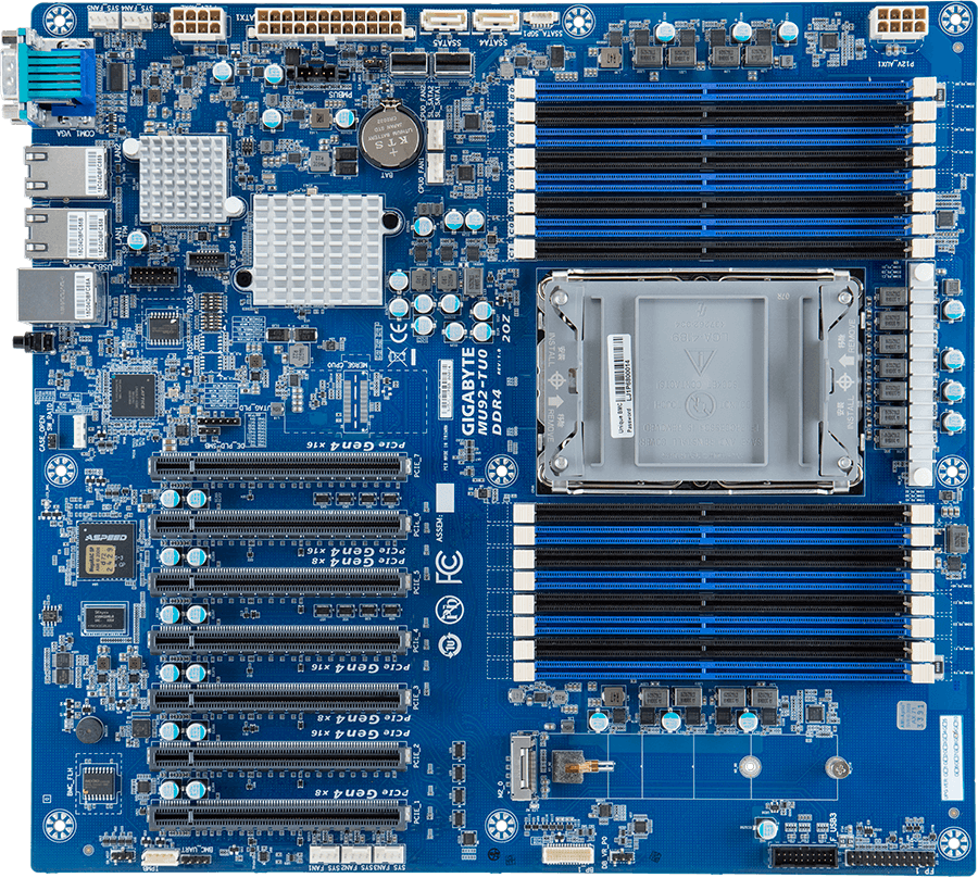 Gigabyte Outs MU92 Server Motherboards for Xeon W-3300 | Tom's Hardware