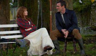 Emily Blunt and Jon Hamm in Wild Mountain Thyme