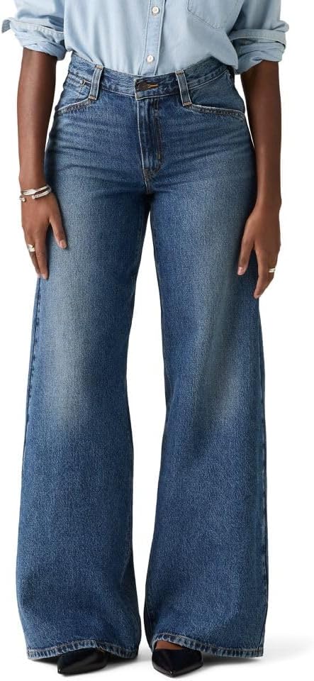 Levi's, Levi's Women's 94 Baggy Wide Leg Jean (also Available in Plus), (new) Beautiful Target (non Stretch), 30