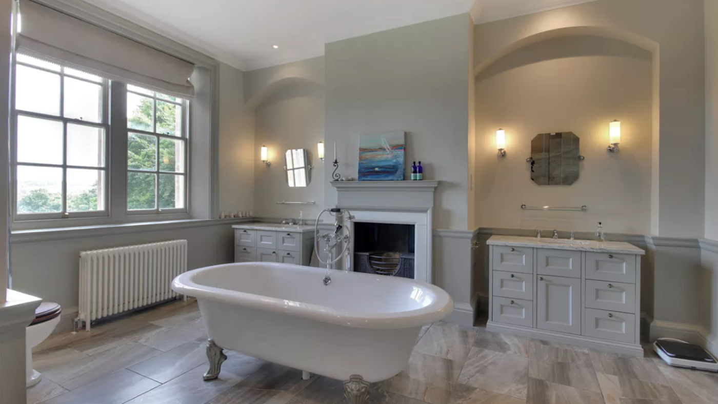 A well-appointed bathroom