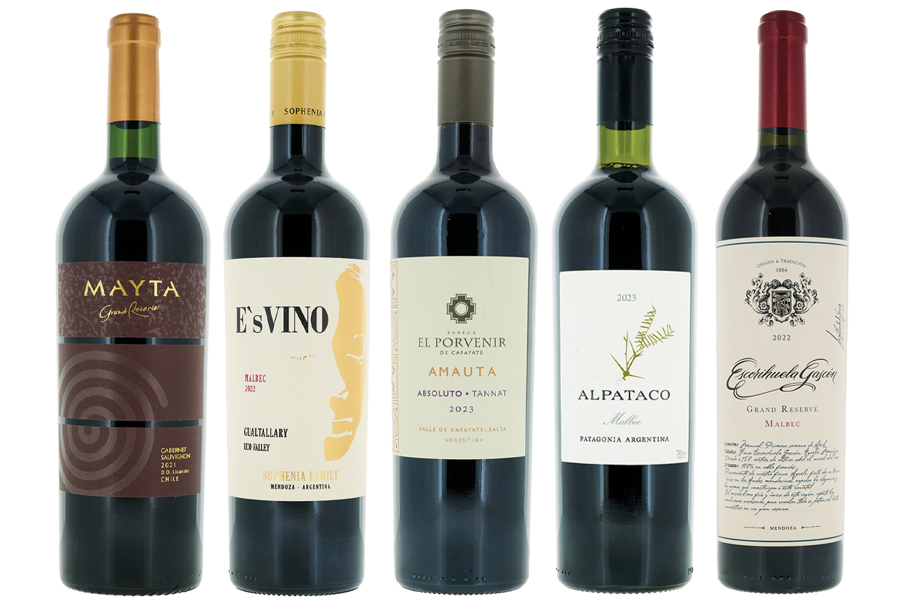 value South American reds